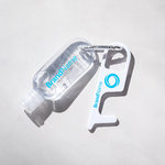 Llavero Antibacteriano Anticontact Riken BLANCO