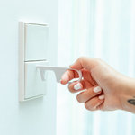 Llavero Antibacteriano Anticontact Riken BLANCO