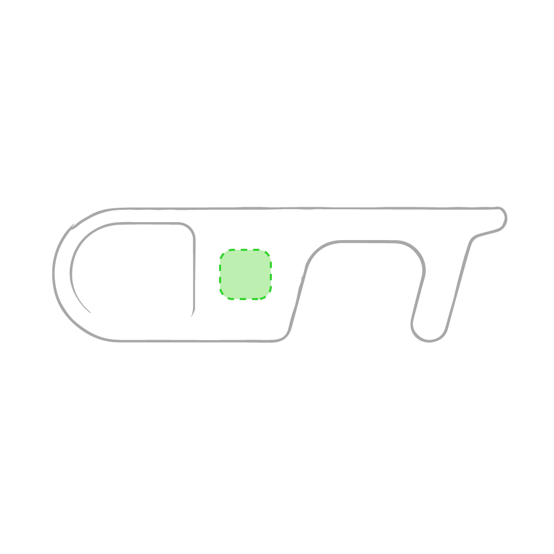 Llavero Antibacteriano Anticontact Riken